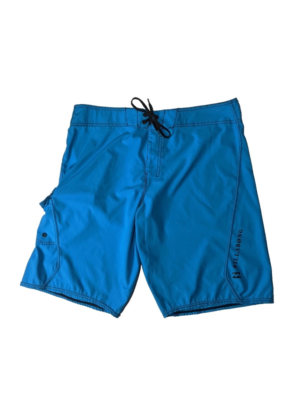 Billabong Men's Blue Recycler Boardshorts with Side Pocket Swim Pool Beach Surf